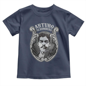 Harlem Renaissance Arturo Schomburg Toddler T Shirt TS09 Navy Print Your Wear