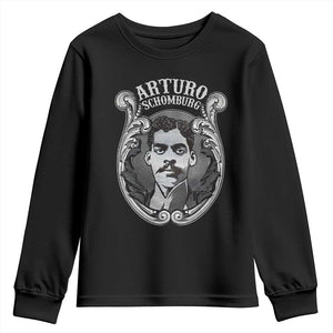 Harlem Renaissance Arturo Schomburg Youth Sweatshirt TS09 Black Print Your Wear