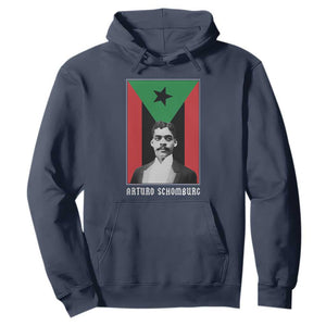 Arturo Schomburg Hoodie Harlem Renaissance Puerto Rican TS09 Navy Print Your Wear