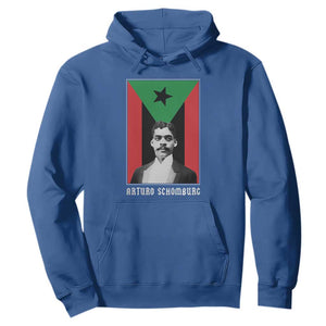 Arturo Schomburg Hoodie Harlem Renaissance Puerto Rican TS09 Royal Blue Print Your Wear