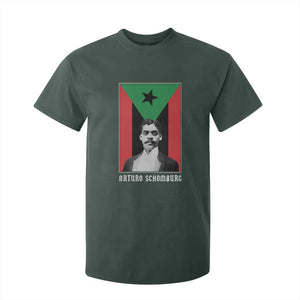 Arturo Schomburg T Shirt For Kid Harlem Renaissance Puerto Rican TS09 Dark Forest Green Print Your Wear