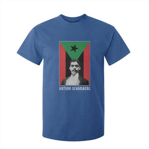 Arturo Schomburg T Shirt For Kid Harlem Renaissance Puerto Rican TS09 Royal Blue Print Your Wear