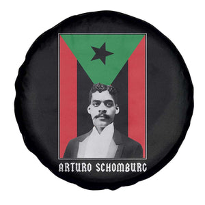 Arturo Schomburg Spare Tire Cover Harlem Renaissance Puerto Rican TS09 Print Your Wear