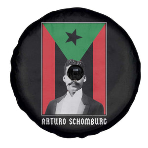 Arturo Schomburg Spare Tire Cover Harlem Renaissance Puerto Rican TS09 Print Your Wear