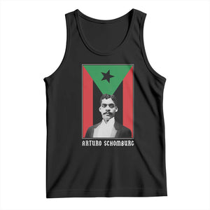 Arturo Schomburg Tank Top Harlem Renaissance Puerto Rican TS09 Black Print Your Wear