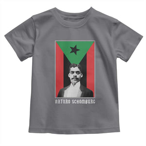 Arturo Schomburg Toddler T Shirt Harlem Renaissance Puerto Rican TS09 Charcoal Print Your Wear