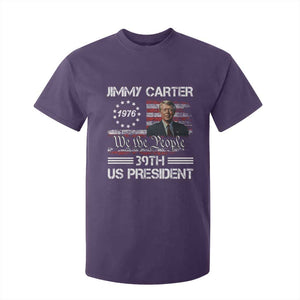 Jimmy Carter T Shirt For Kid 39th US President 1976 We The People American Flag TS09 Purple Print Your Wear