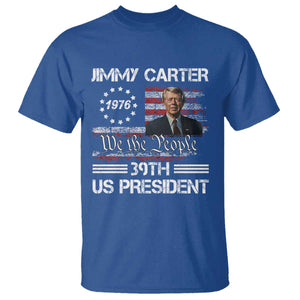 Jimmy Carter T Shirt 39th US President 1976 We The People American Flag TS09 Royal Blue Print Your Wear