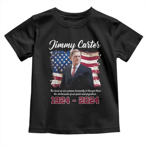 Jimmy Carter Toddler T Shirt A Legacys Of Peace And Humanitys TS09 Black Print Your Wear