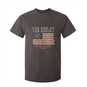 Trump Inauguration Day 2025 T Shirt For Kid End Of An Error TS09 Dark Chocolate Print Your Wear