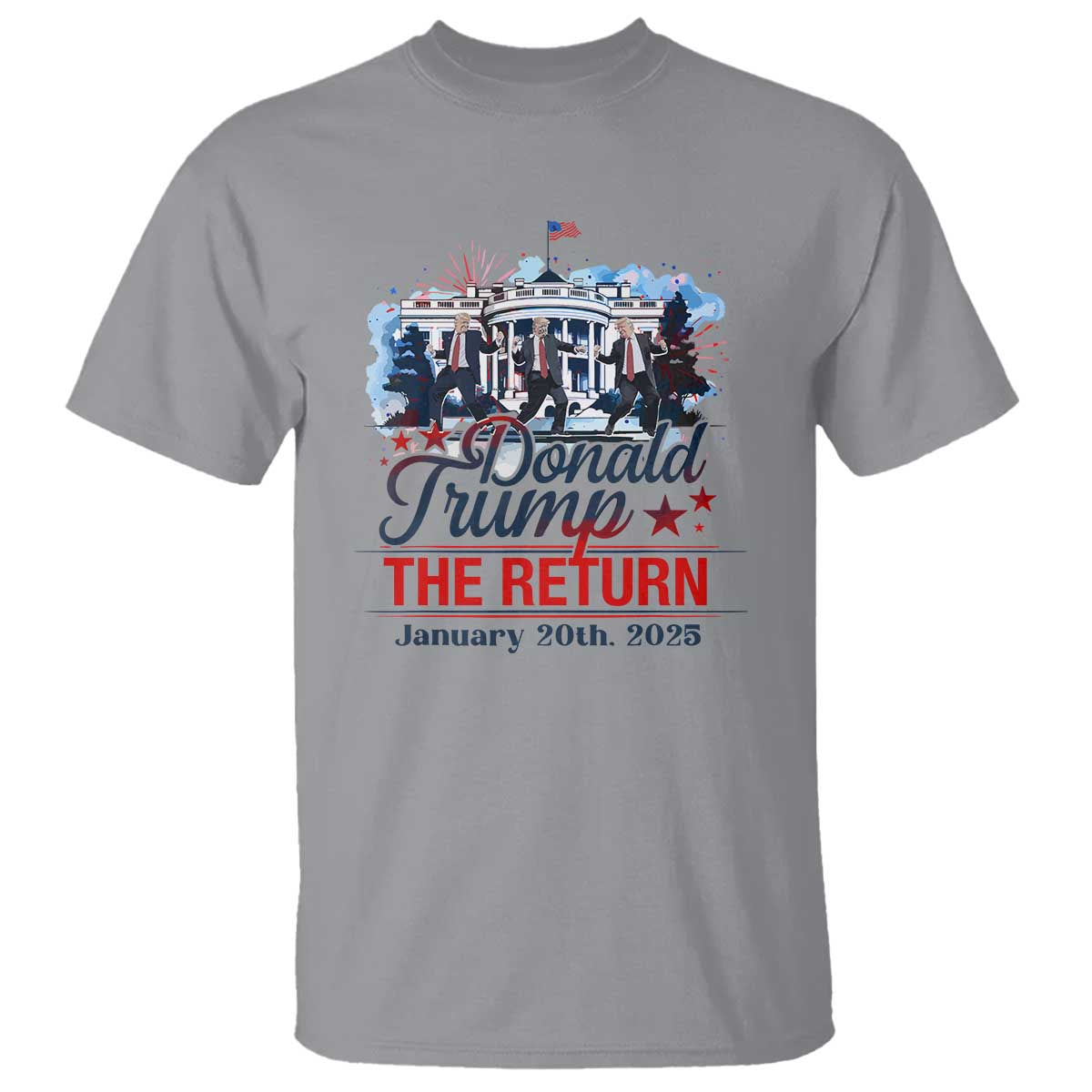 Trump Inauguration Day 2025 T Shirt The Return Trump Dancing TS09 Sport