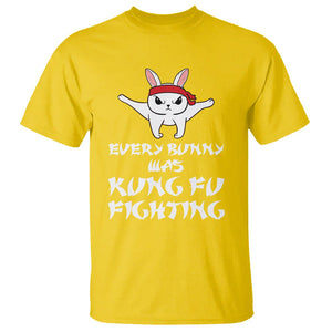 Easter Day T Shirt Every Bunny Was Kung Fu Fighting Funny Rabbit TS09 Daisy Printyourwear