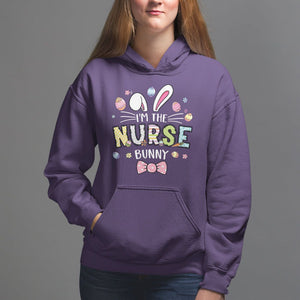 Easter Day Hoodie I'm The Nurse Bunny Nursing TS09 Purple Printyourwear