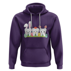 Easter Day Hoodie Funny Tooth Glasses Dental Dentist TS09 Purple Printyourwear