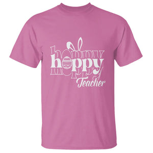 Easter Day Cute Hoppy Teacher Bunny Egg T Shirt TS09 Azalea Printyourwear