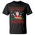 Merry Fishmas Santa Fishing Xmas Fish Fisherman T Shirt TS09 Black Printyourwear