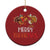 Thanksgiving Xmas Christmas Ornament Merry Thankmas Santa Turkey TS09 Print Your Wear