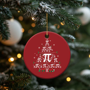 Funny Xmas Math Teacher Christmas Ornament Pi Christmas Tree TS09 Print Your Wear