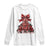 Christmas Tree Coquette Tis The Season Long Sleeve Shirt TS09 White Print Your Wear