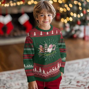 Dreaming Of A Pink Xmas Ugly Christmas Sweater TS09 Christmas Print Your Wear