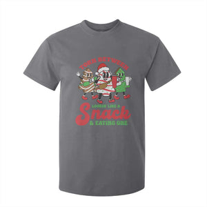 Funny Christmas Cake T Shirt For Kid Torn Between Looking' Like a Snack TS09 Charcoal Print Your Wear