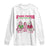 Farm Fresh Christmas Tree Cakes Coquette Long Sleeve Shirt TS09 White Print Your Wear