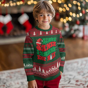 Funny First Xmas Ugly Christmas Sweater Sorry Santa I Drank The Milk TS09 Christmas Print Your Wear