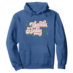 Funny Santa Baby Hoodie TS09 Royal Blue Print Your Wear