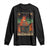 Emotional Dumpster Fire Skeleton Tarot Card Long Sleeve Shirt TS09 Black Print Your Wear