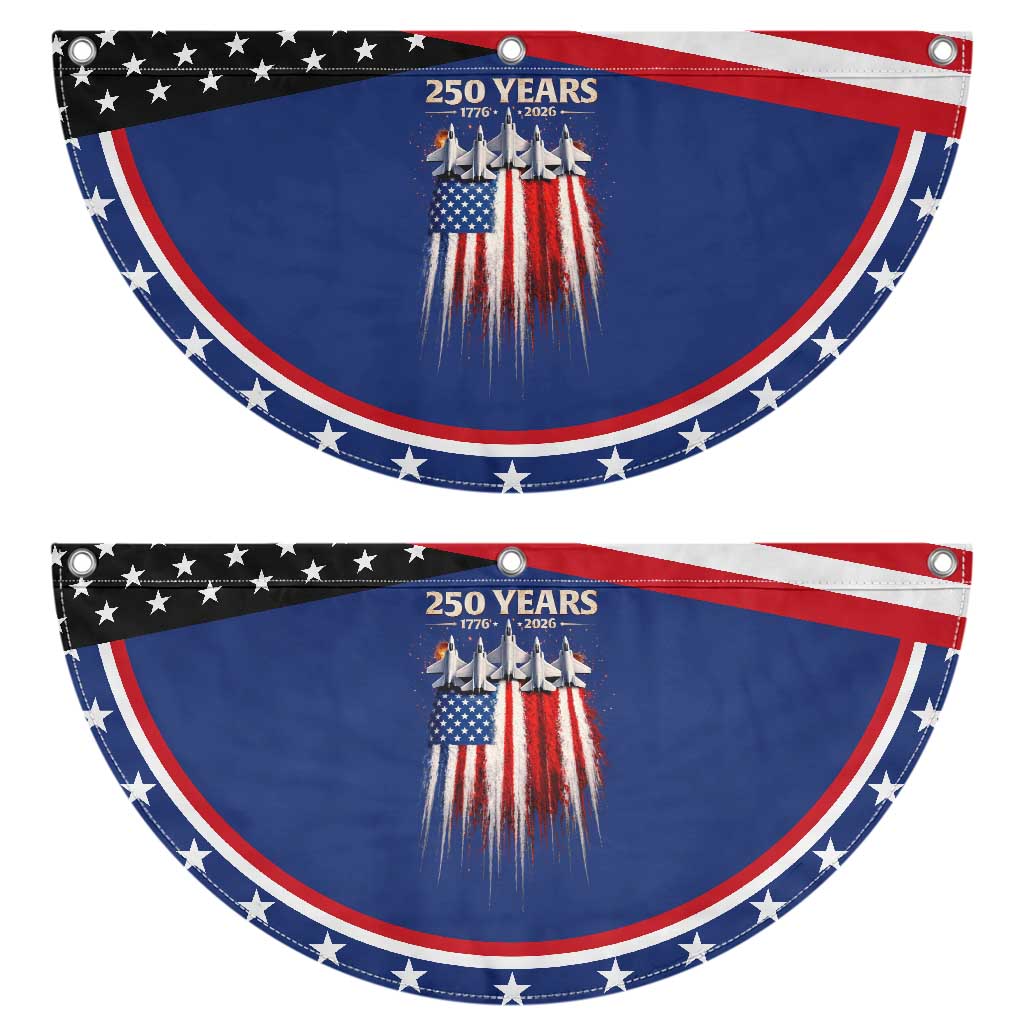 250 Years Anniversary Patriotic Fan Flag Usa American Flag 1776 2026 Independence Day 4th July TS10 2pcs pack Classic Navy Print Your Wear