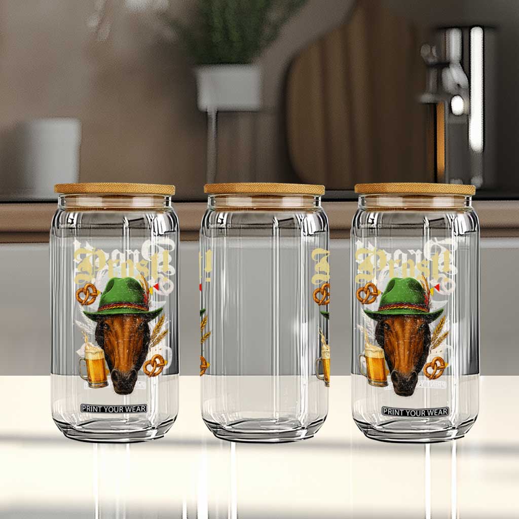 Oktoberfest Horse Glass Can German Octoberfest Beer Prost Drinking TS10 Print Your Wear