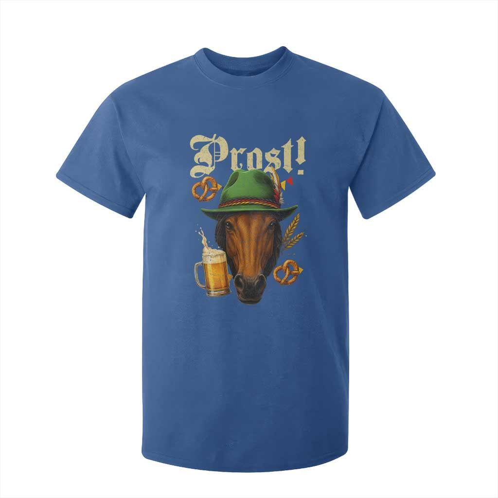 Oktoberfest Horse T Shirt For Kid German Octoberfest Beer Prost Drinking TS10 Royal Blue Print Your Wear