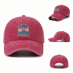 The Legend Has Retired 2026 Washed Cotton Baseball Cap Vintage Tropical Beach Sunset Graphic Ocean Vibes TS10 Washed Cap Universal Fit Red Print Your Wear
