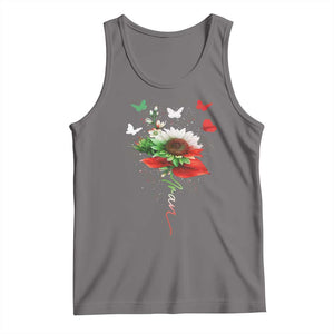 Iran Tank Top Free Iran Protest Sunflower Flag TS10 Deep Heather Print Your Wear