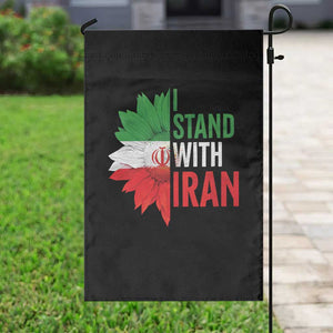 Sunflower Iran Flag Garden Flag Persian Freedom I Stand With Iran TS10 Print Your Wear