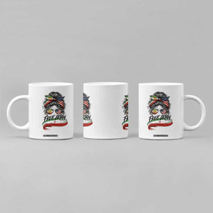 Free Iran Coffee Mug Persian American Pride Lion Sun Flag Messy Bun TS10 Print Your Wear