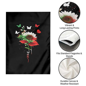 Free Iran Protest Garden Flag Sunflower Flag TS10 Print Your Wear