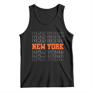 Vintage New York Tank Top Name Retro Design TS10 Black Print Your Wear