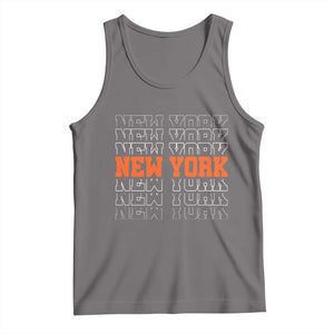 Vintage New York Tank Top Name Retro Design TS10 Deep Heather Print Your Wear