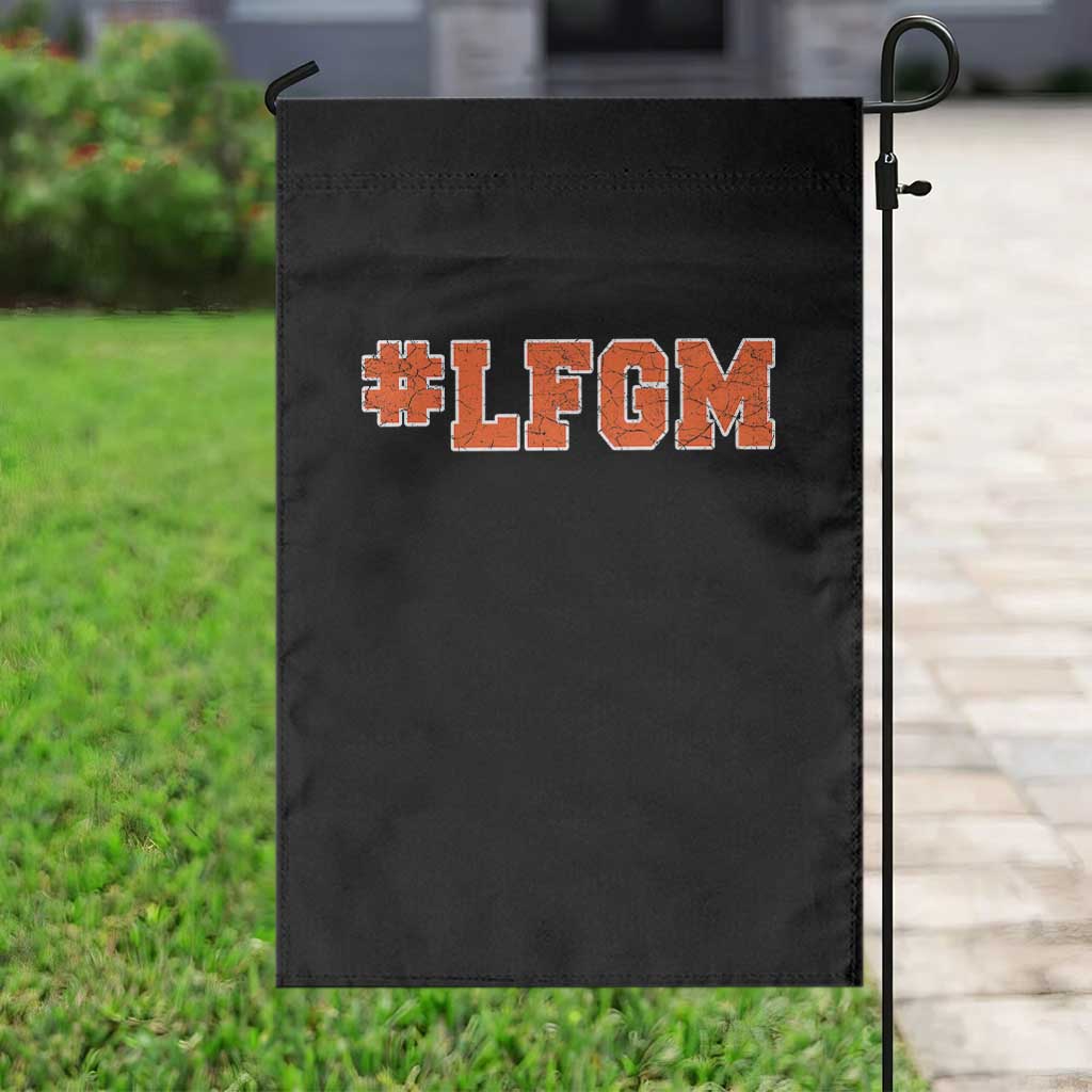 LFGM Garden Flag Vintage Retro Throwback Design TS10 Print Your Wear
