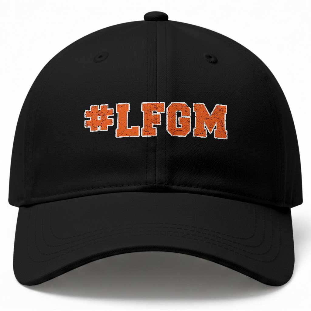 LFGM Baseball Cap Vintage Retro Throwback Design TS10 Print Your Wear