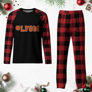 LFGM Plaid Pajama Set Vintage Retro Throwback Design TS10 Buffalo Plaid Print Your Wear