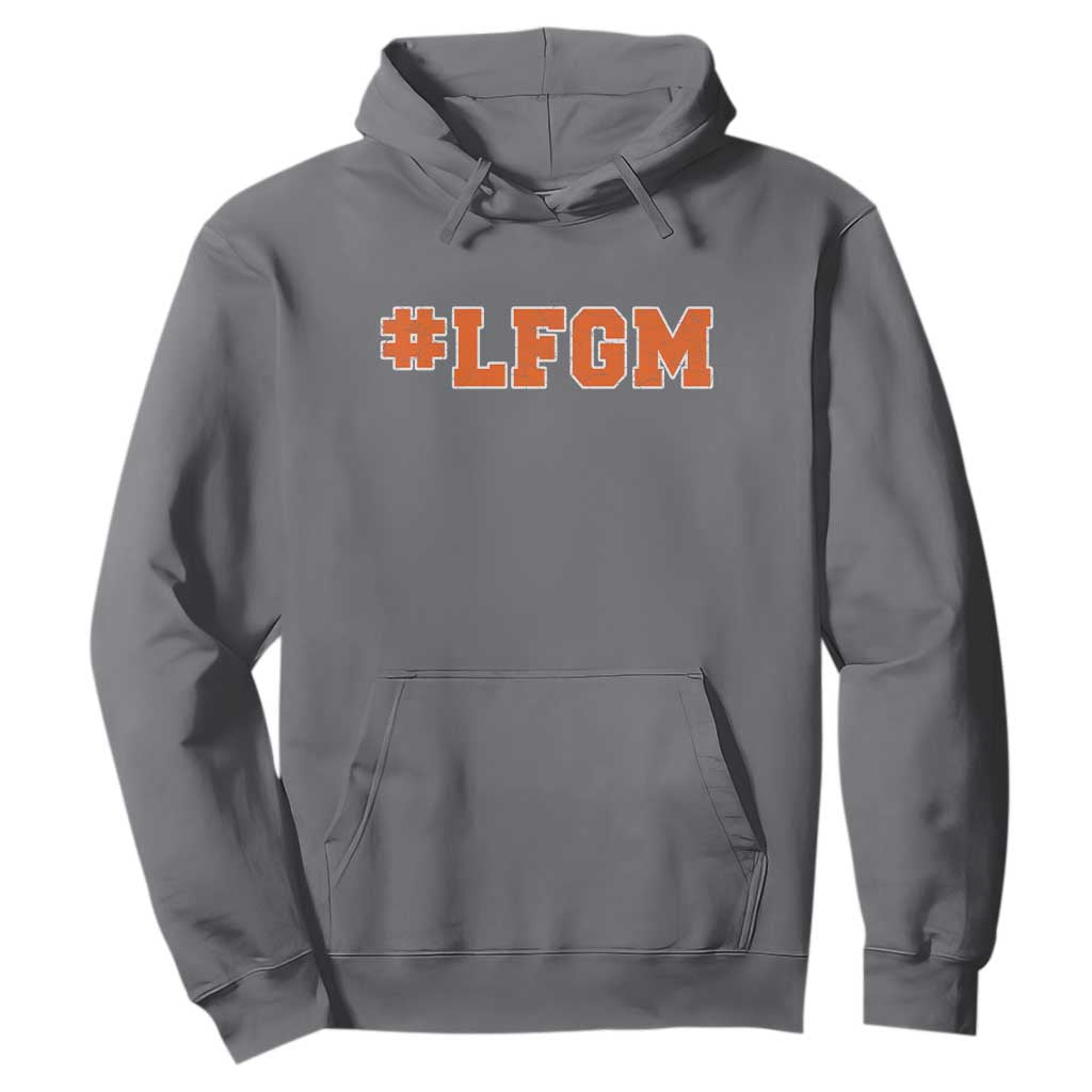 LFGM Hoodie Vintage Retro Throwback Design TS10 Charcoal Print Your Wear
