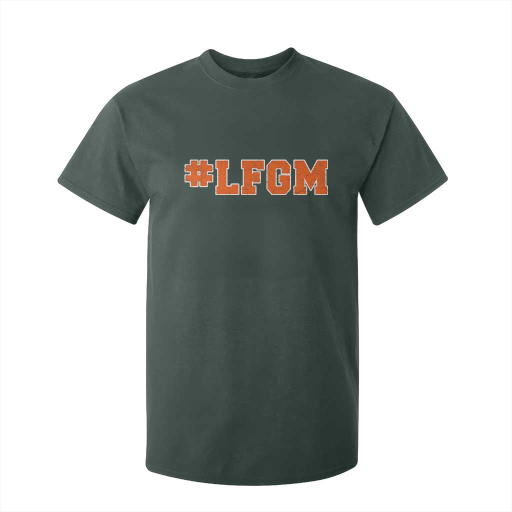LFGM T Shirt For Kid Vintage Retro Throwback Design TS10 Dark Forest Green Print Your Wear