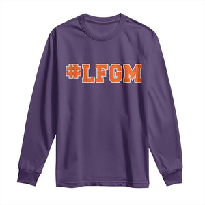 LFGM Long Sleeve Shirt Vintage Retro Throwback Design TS10 Purple Print Your Wear
