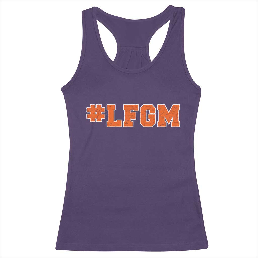 LFGM Racerback Tank Top Vintage Retro Throwback Design TS10 Purple Print Your Wear