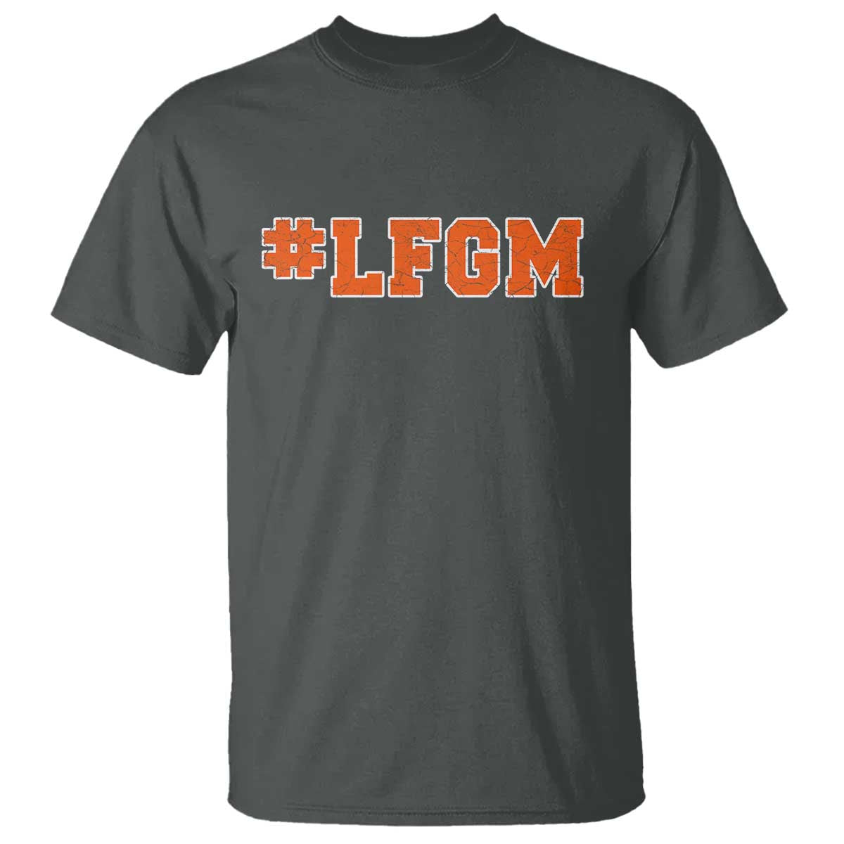 LFGM T Shirt Vintage Retro Throwback Design TS10 Dark Heather Print Your Wear