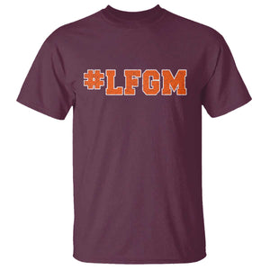 LFGM T Shirt Vintage Retro Throwback Design TS10 Maroon Print Your Wear