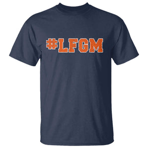 LFGM T Shirt Vintage Retro Throwback Design TS10 Navy Print Your Wear