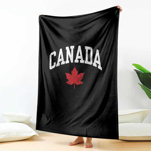 Canada Maple Leaf Throw Blanket Canadian Pride TS10 Print Your Wear